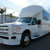 Ford F-550 Party Bus White