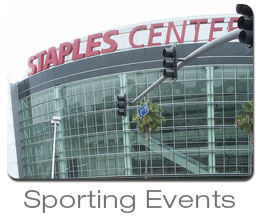 Sporting Events Limousine Services Los Angeles