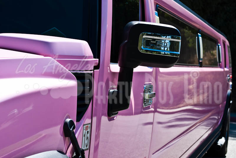 Pink Hummer Limousine Los